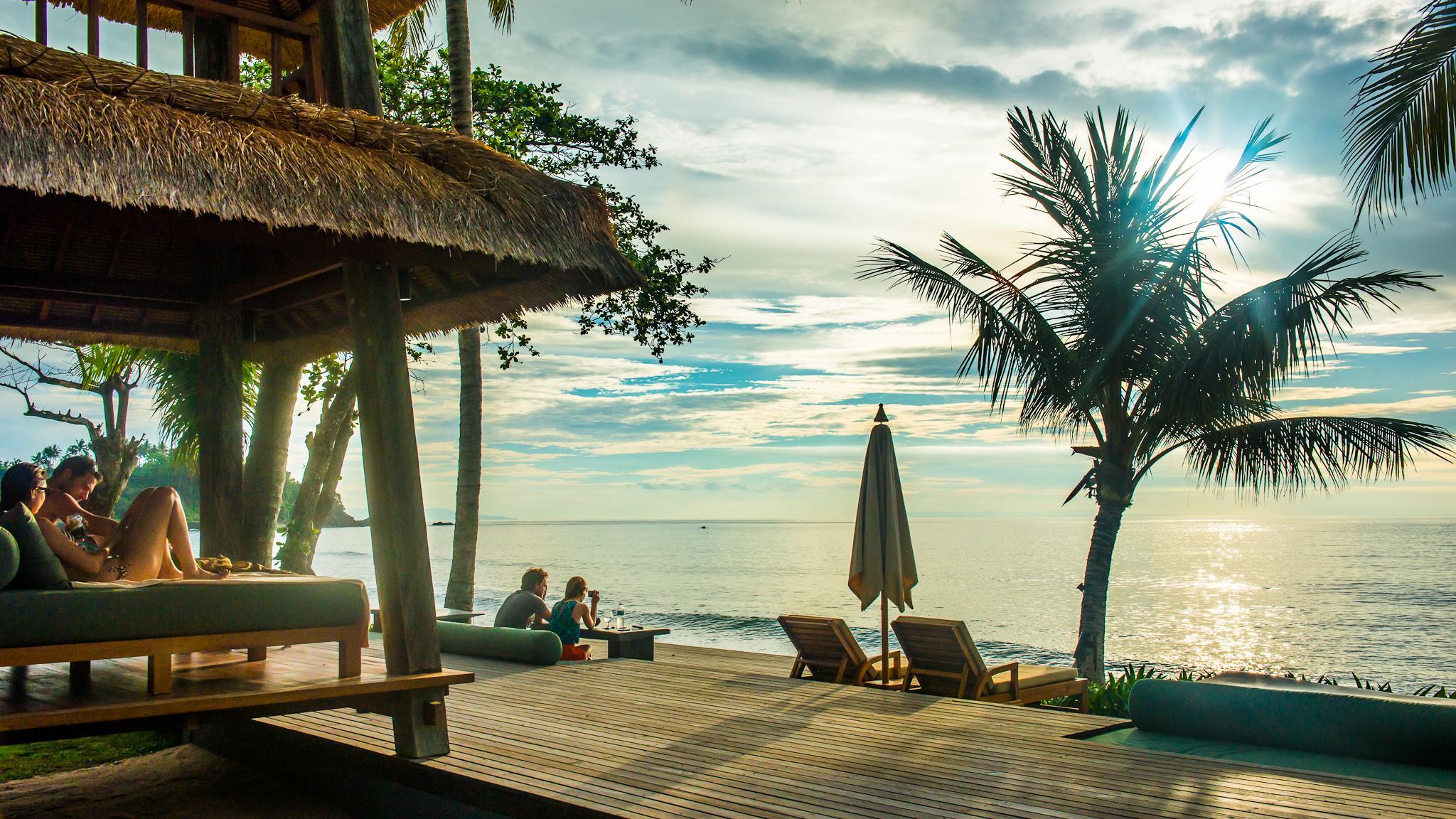 Qunci Villas Resort Mangsit Exterior photo